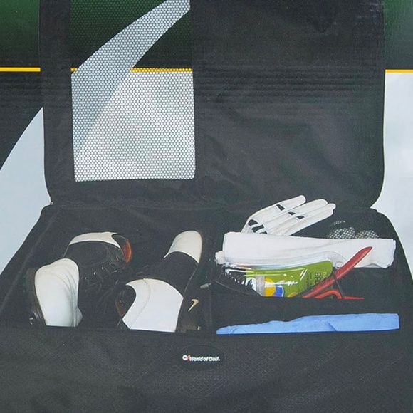 Brand New Jef World of Golf Single & Double Layer Trunk Locker Storage Black - Picture 5 of 6